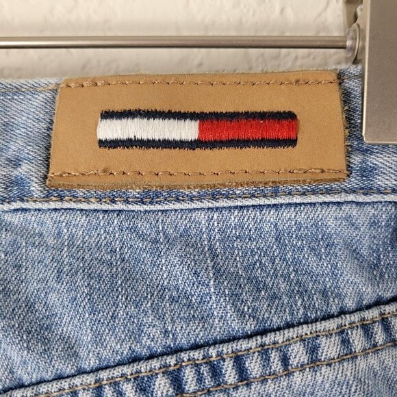 Y2K Tommy Hilfiger Jeans Sz 10 Women's Boyfriend Jeans Light Wash 2005 Casual - Picture 8 of 12